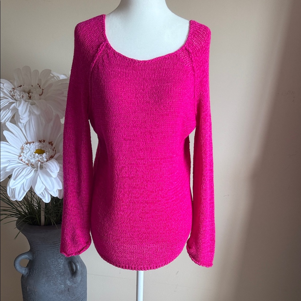 Lilly Pulitzer Fuchsia Knit Top